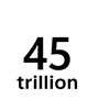 45 trillion