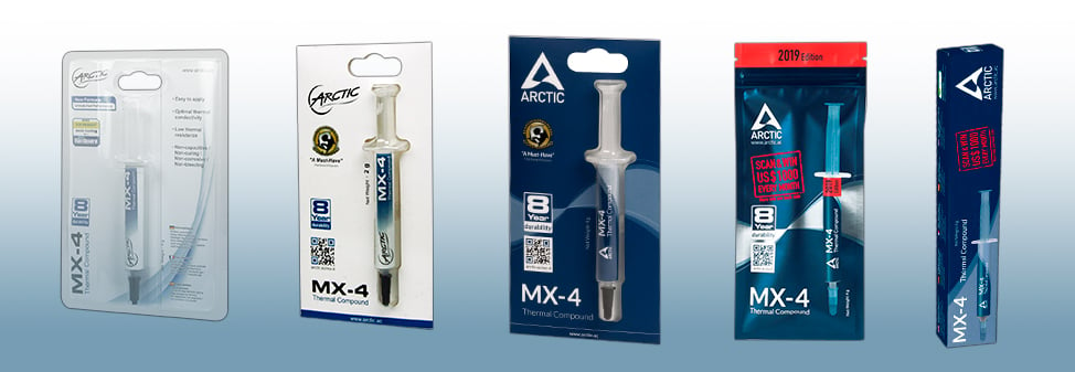 ARCTIC MX-4 (4 g) - Premium Performance Thermal Paste for all