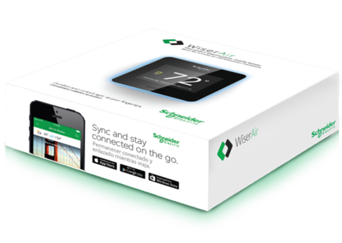 Schneider Electric Wiser Air Wi-Fi Smart Thermostat with Comfort