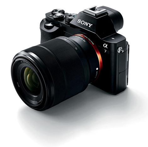 SONY Alpha a7R ILCE-7R/B Black Interchangeable Lens Camera - Body
