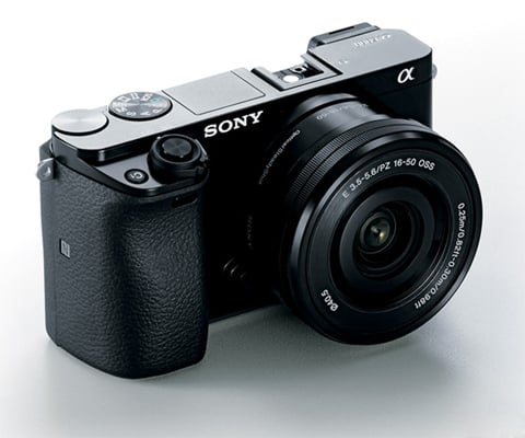 Sony Alpha A6000 ILCE-6000L/B Black Mirrorless Camera with 16-50 