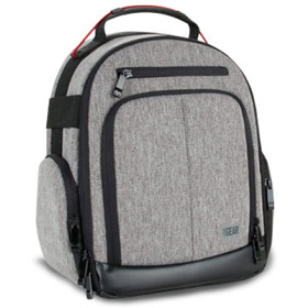 
USA GEAR UBK DSLR Camera Backpack with Customizable Interior Storage, Weather Resistant Bottom and Comfort Padded Back Support