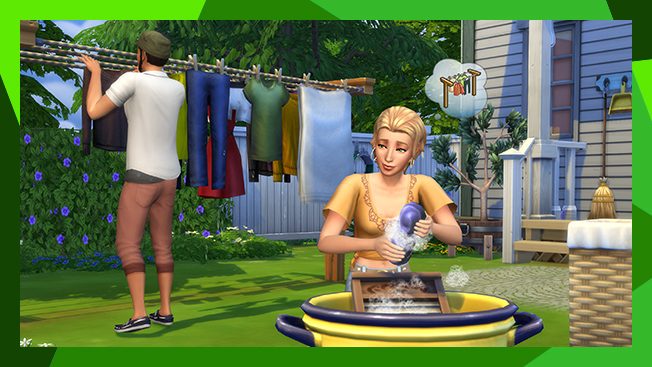 The Sims 4 Laundry Day
