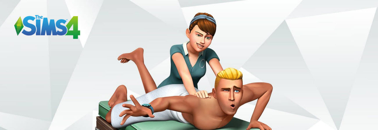The Sims 4 Spa Day Main Banner