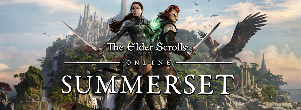 The Elder Scrolls Online Summerset Main Art Banner