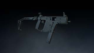 World War Z Weapon Art Showing a Submachine Gun