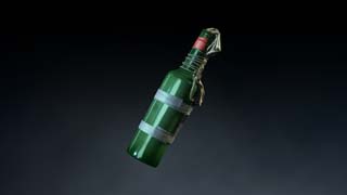 World War Z Weapon Art Showing a Molotov Cocktail