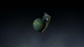 World War Z Weapon Art Showing a Frag Grenade