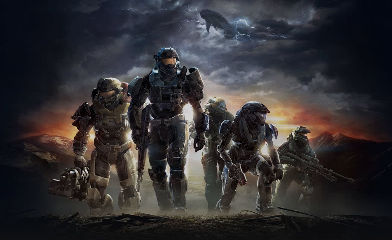 main banner for Halo: Reach