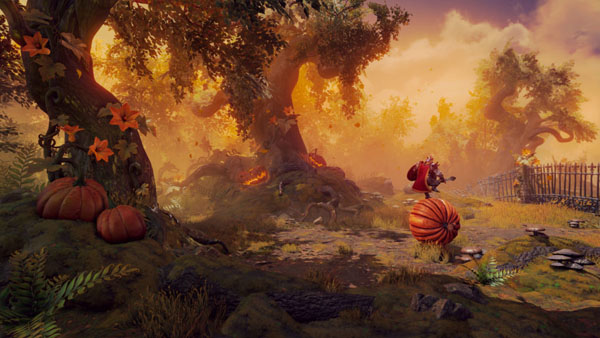 Trine Screenshot Pumpkin Patch Level