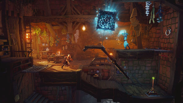 Trine Screenshot Indoor Library Traversing