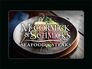 McCormick & Schmick's Giftcard