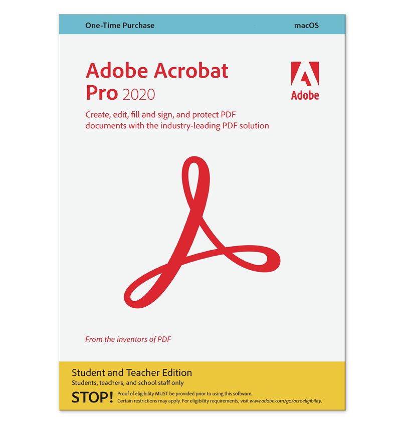 download student version adobe acrobat pro