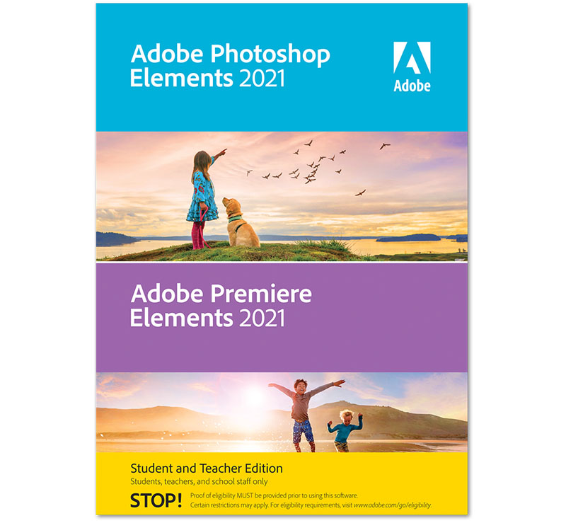 Photoshop Elements 2021 & Premiere Elements 2021 (Student and Teacher Edition)