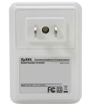 rear view of the adapters