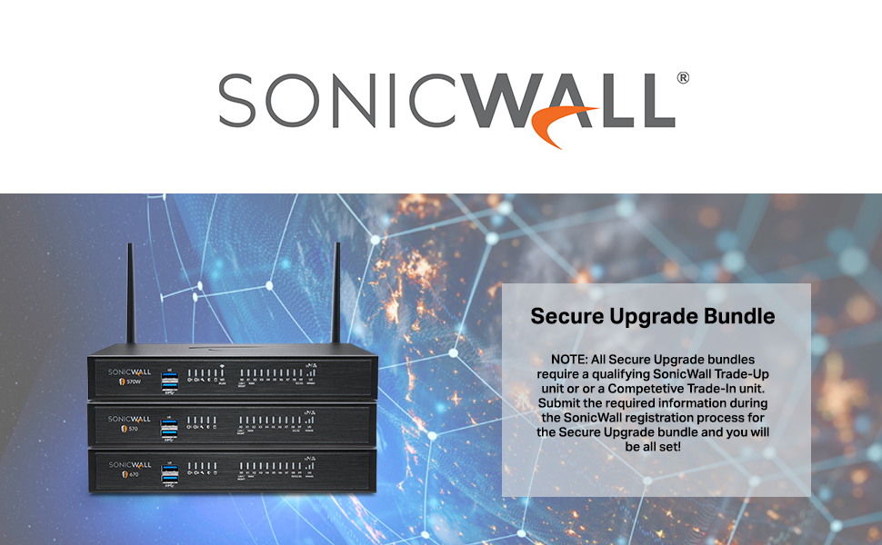 SonicWall TZ470 Wireless AC Network Security Appliance (02-SSC