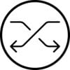 icon of Full-duplex working mode