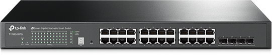 Product Image: 24-Port Gigabit Stackable Smart Switch with 4 10GE SFP+ Slots