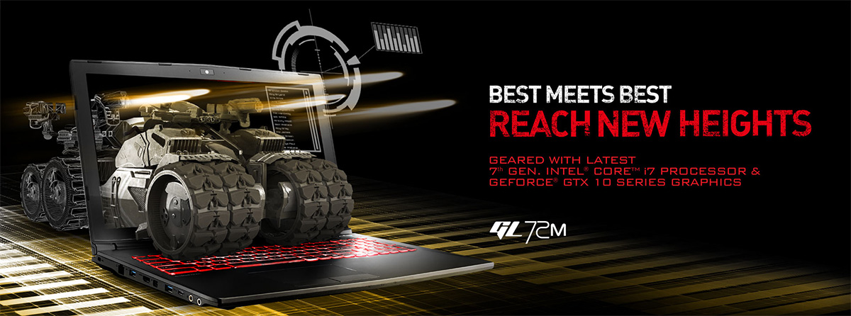 MSI GL Series Laptops