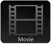 Text That Reads Movie, Below a Film Icon