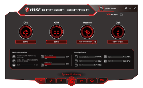 Msi GF63 8RC-252CA Gaming Notebook
