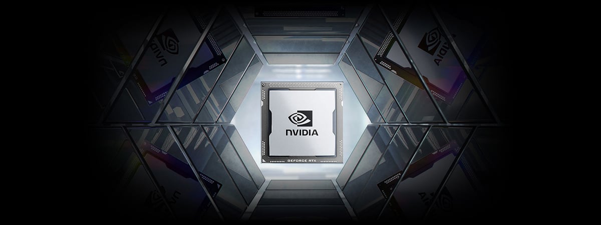 NVIDIA GPU in a hall of mirrors