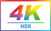 4K HDR badge
