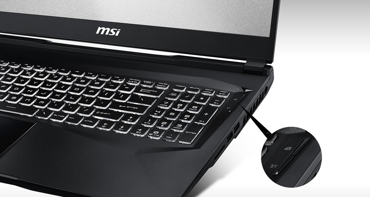 MSI WE Series WE75 9TJ-011CA 17.3