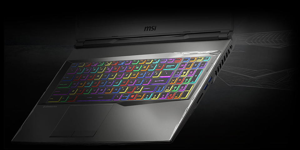 A Comparison Picture: Left is Standard 14-inch Desgin and Right is MSI's Compact 15.6-inch Thin Bezel Desgin