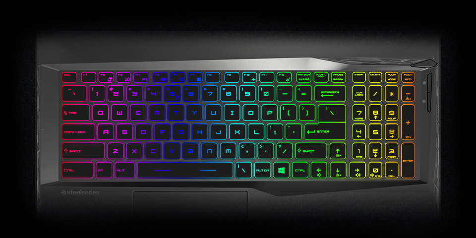 A RGB Backlit Keyboard
