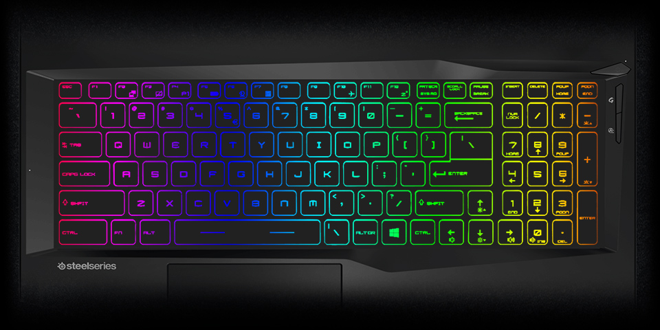 A RGB Backlit Keyboard