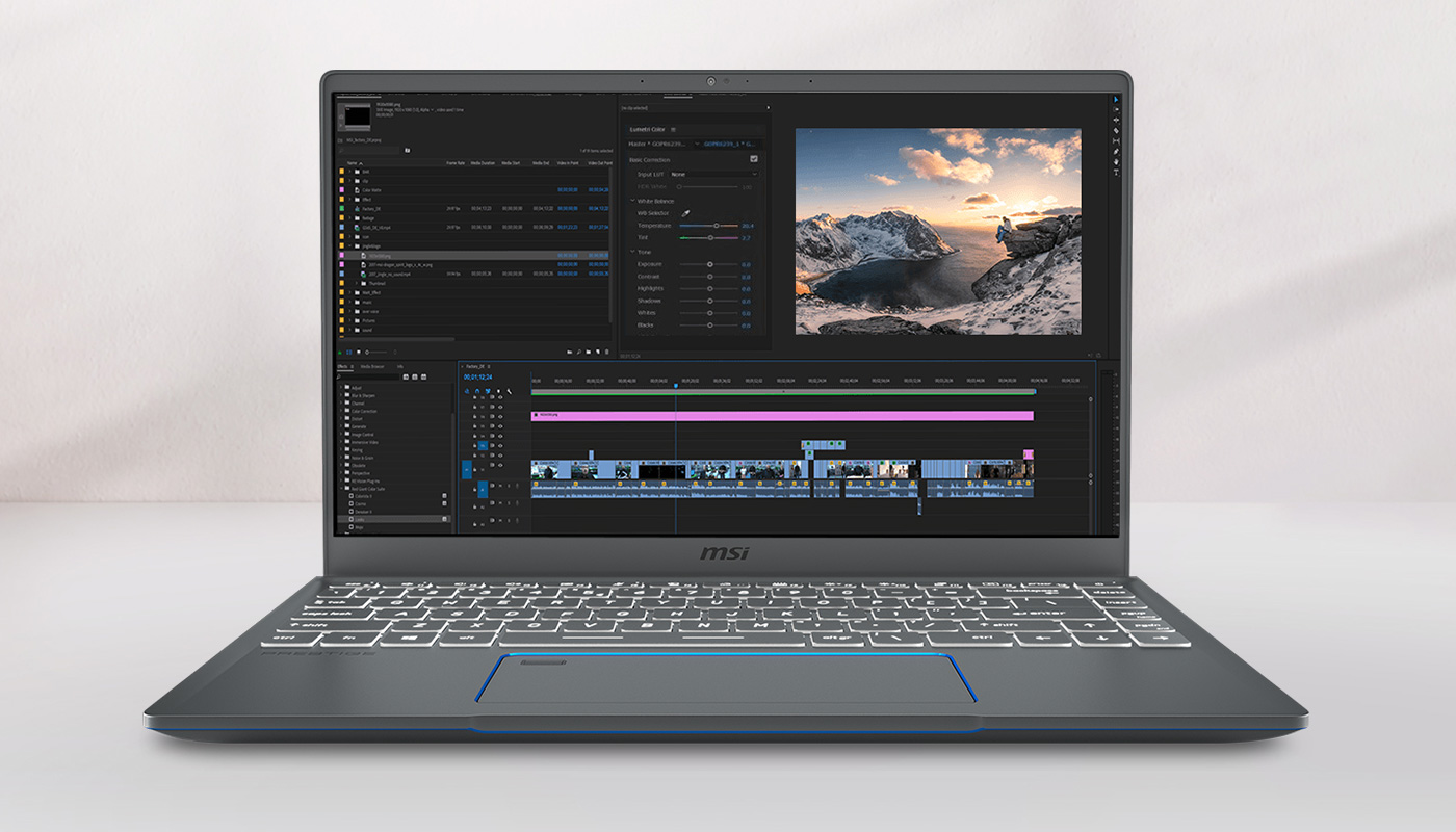 Various Working Environment - Premiere Pro