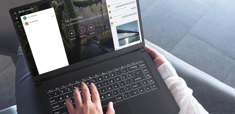 Type freely and comfortably