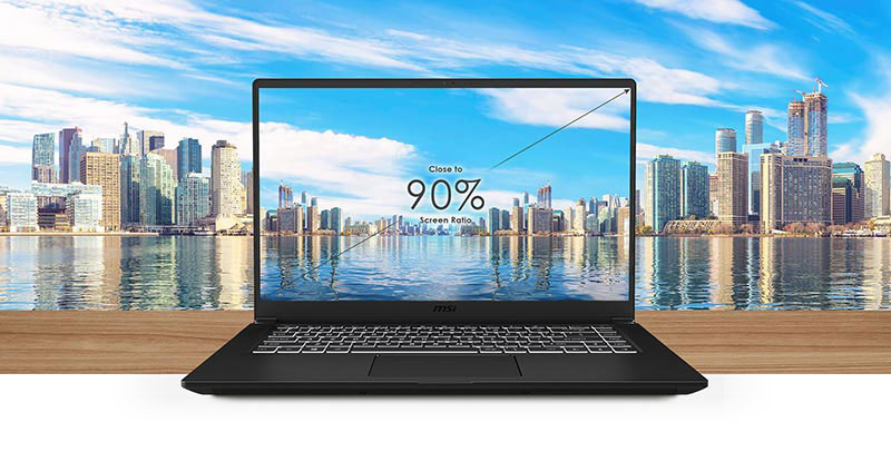 Thin Bezel and up to 90% Screen Ratio.