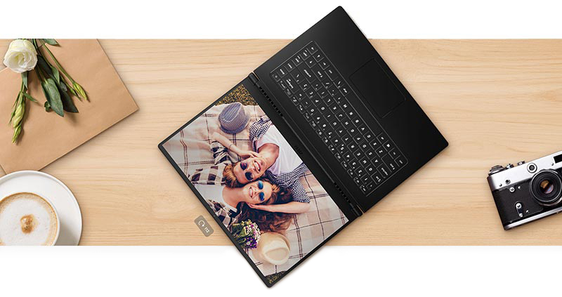 180 Degree Fully Opened Notebook Lay on the Desk.