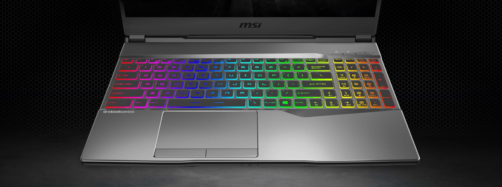 Backlit keyboard details