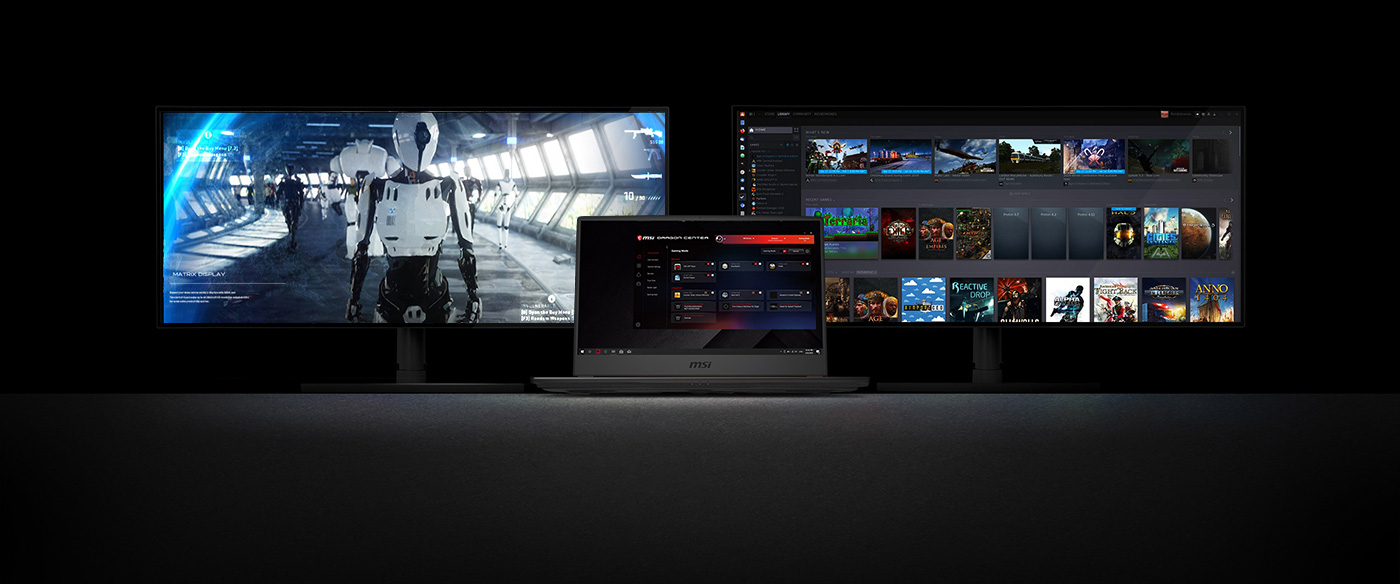GL65 Support up to 2 external displays