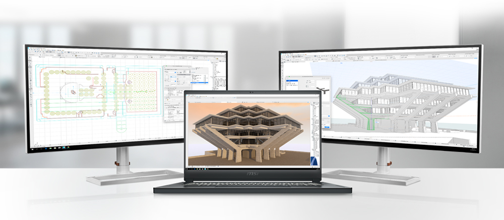 WS66 is connecting up to 2 external displays.