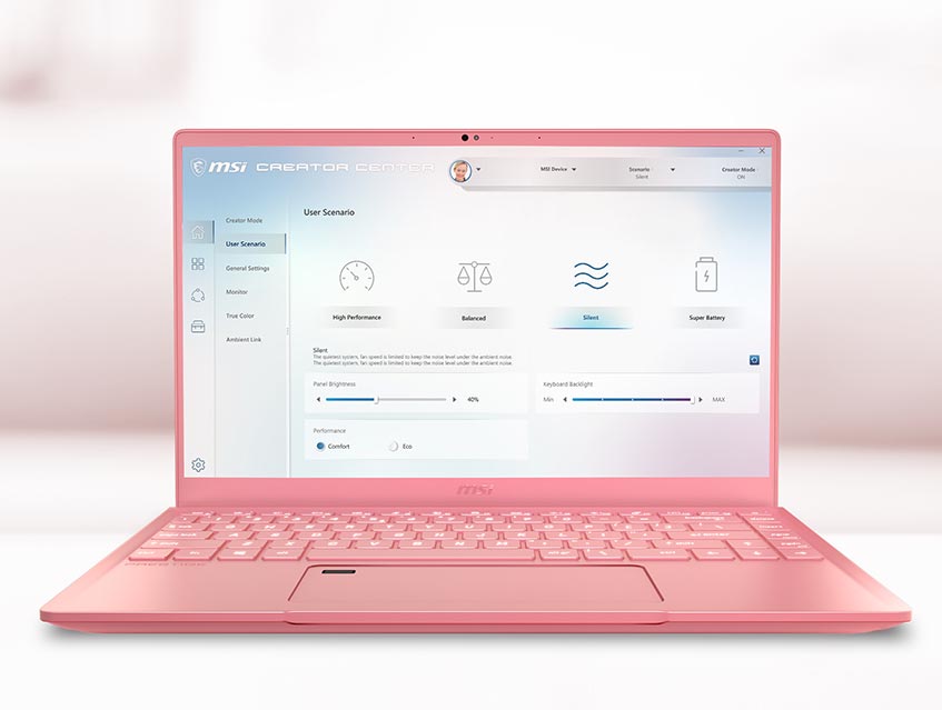 MSI Bilingual Laptop PS Series