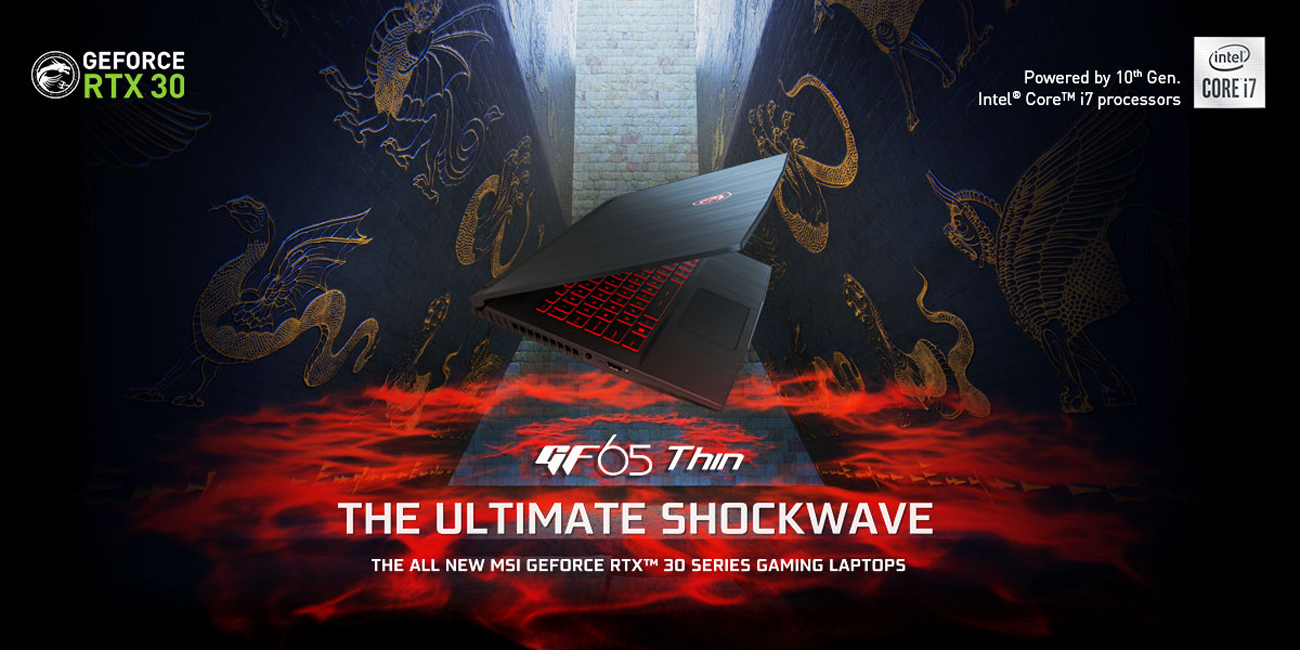 MSI GF65 Thin 10UE-071 - 15.6