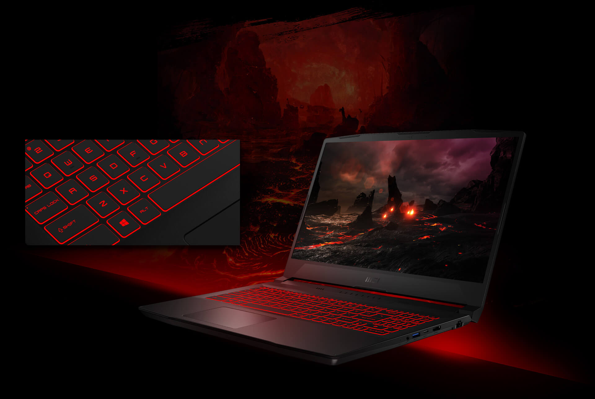 GF66 Katana MSI - Laptop KATANA | Core Intel Gaming 11UD-081CA i7 