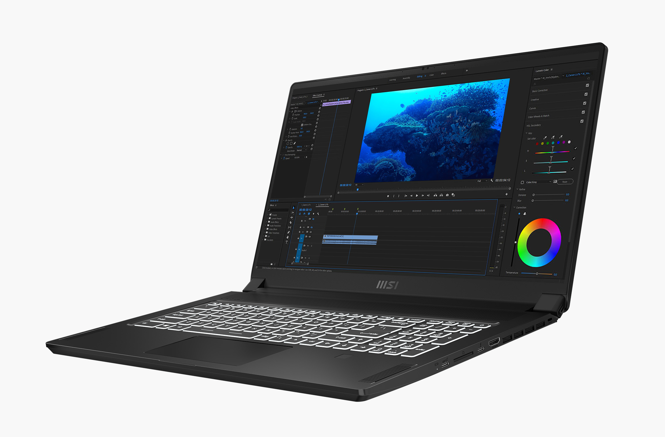 MSI Laptop Creator 17 Intel Core i7 11th Gen 11800H (2.30GHz) 32GB 