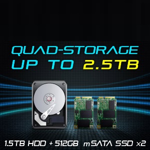 Speedy & Massive Storage