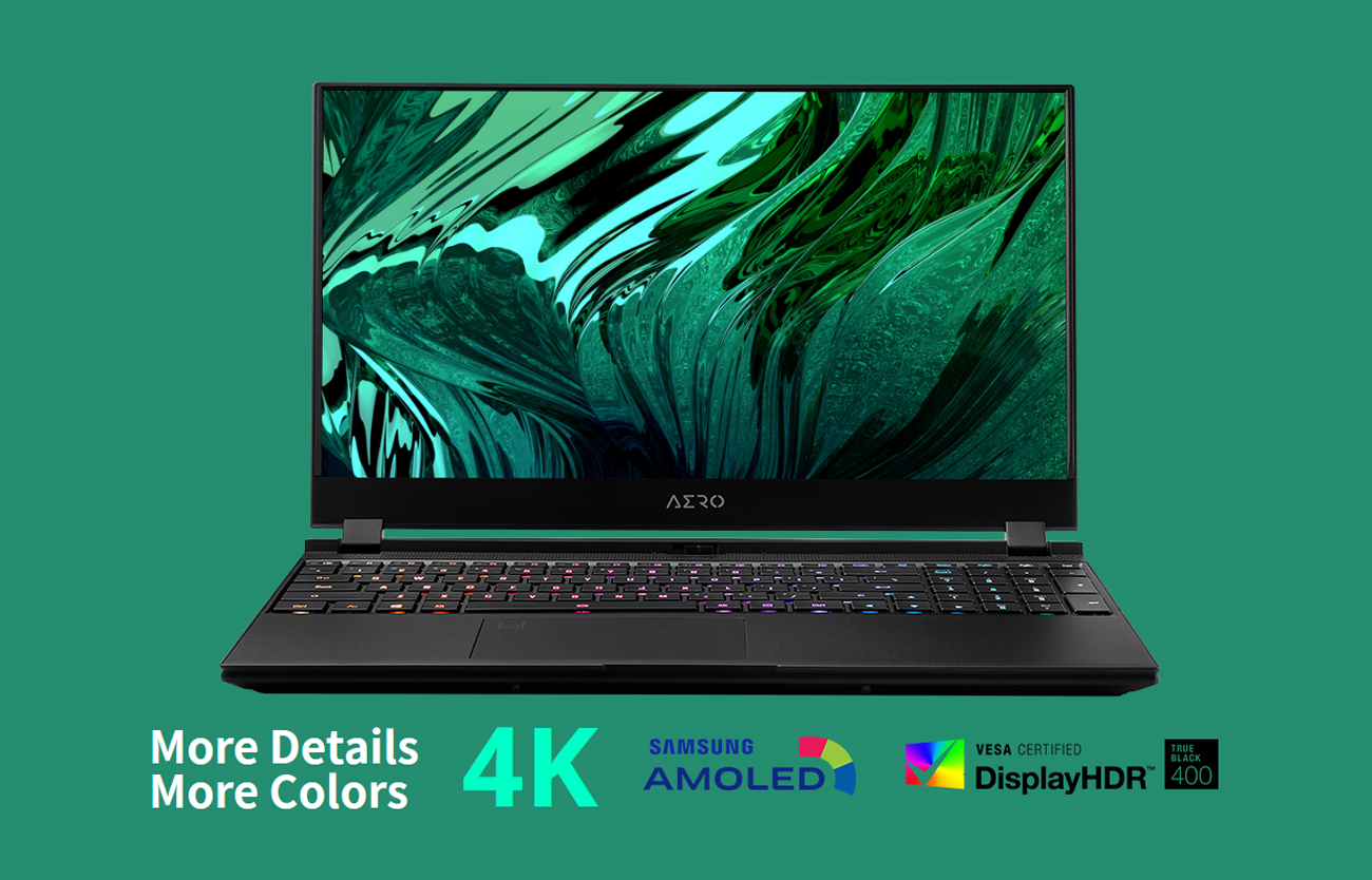 GIGABYTE AERO 15 OLED YD UHD 4K AMOLED IPS, Intel Core i9