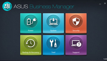 ASUSPRO Business Center for PC management in one simple package