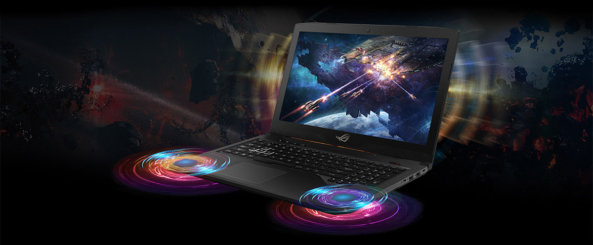 ASUS GL703GE-Q72SBP-CB Bilingual Gaming Laptop Intel Core i7-8750H
