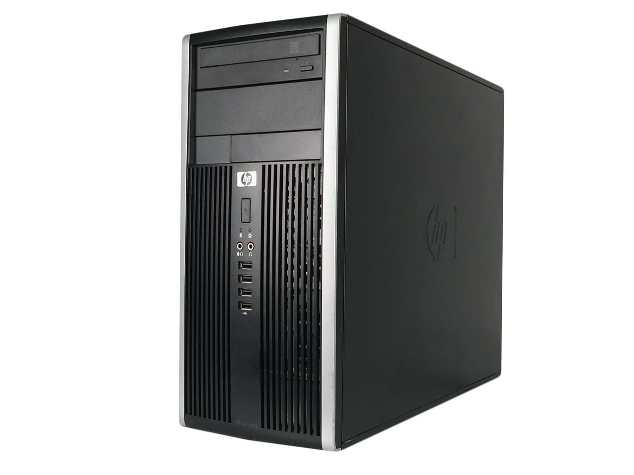 HP 6200 Pro desktop computer angled to the left