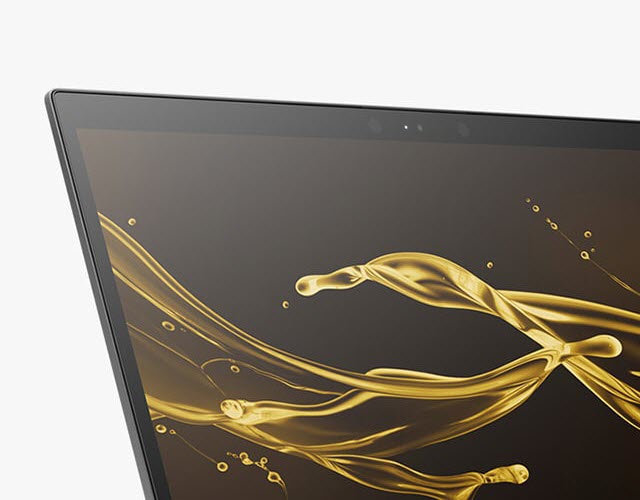 Closeup of the HP ENVY's Touchscreen