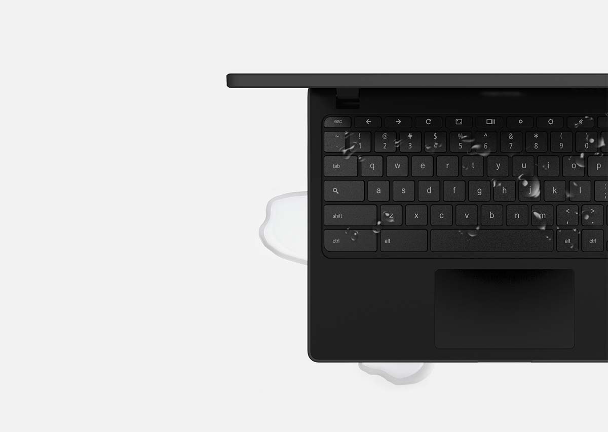 Spill Resistant Keyboard