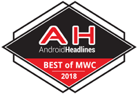 Android Headlines Best of MWC 2018 Badge